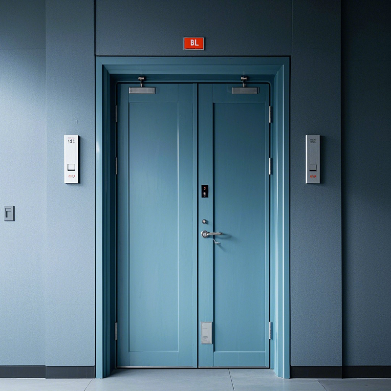 醫院學校樓道用防火入戶門(圖1) 鋼質防火門-1.jpg